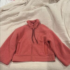 Cozy Coral Under Armour Sherpa Jacket
